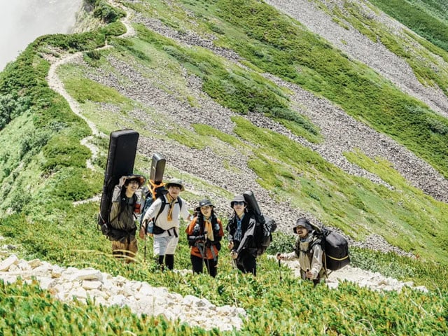 写真協力:スーパー登山部