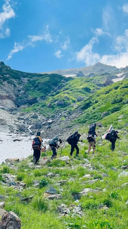 写真協力:スーパー登山部