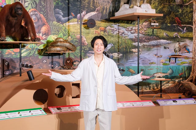 写真協力：いきもの超ワールド展　 国立科学博物館×ダーウィンが来た！